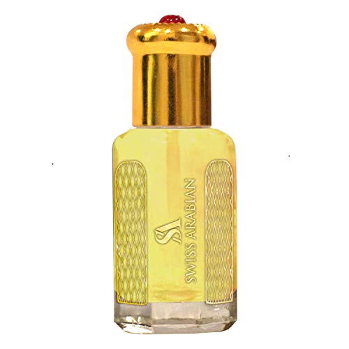 Marrakesh 12mL | Artisanal Hand Crafted Perfume Oil Fragrance for Men| Traditional Attar Style Cologne | by Perfumer Swiss Arabian | Great Gift/Party Favors | Pocket Size Body Oil