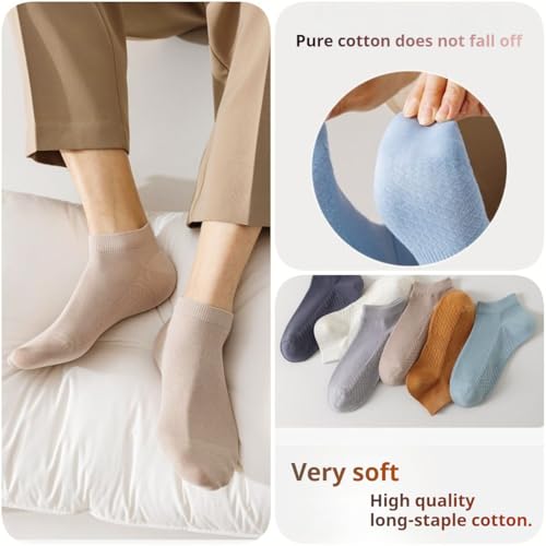 Ankle Athletic Socks Low Cut Sports Socks Breathable Cushioned Tab Socks for Men Women 6 Pairs4