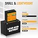 ECO-WORTHY 12V 20Ah LiFePO4 Lithium Battery, 4000+ Deep Cycle Rechargeable Battery with BMS for Fish Finder, Ham Radio, Solar System, Outdoor Camping