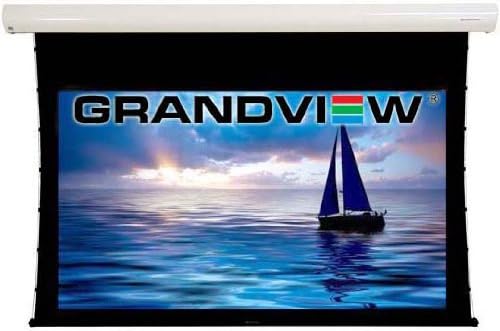 Grandview Cyber Series 120" Electric Motorised and Tab Tensioned 16:9 Projector Screen With Remote Control - suitable for 1080p/high definition/3D/4K/DLP/LCD/D-ILA projection