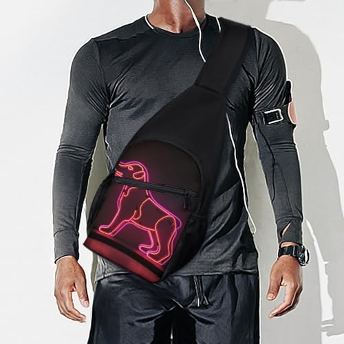 Mochila tipo sling casual para trekking y día miniatura 7
