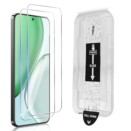 Wayneer Verre Trempé Pour Honor Magic 8 LITE, [2 Pièces] Vitre Protection écran Protection, Dépoussiérage Automatique, 9H Dureté Ultra HD Anti Rayures...