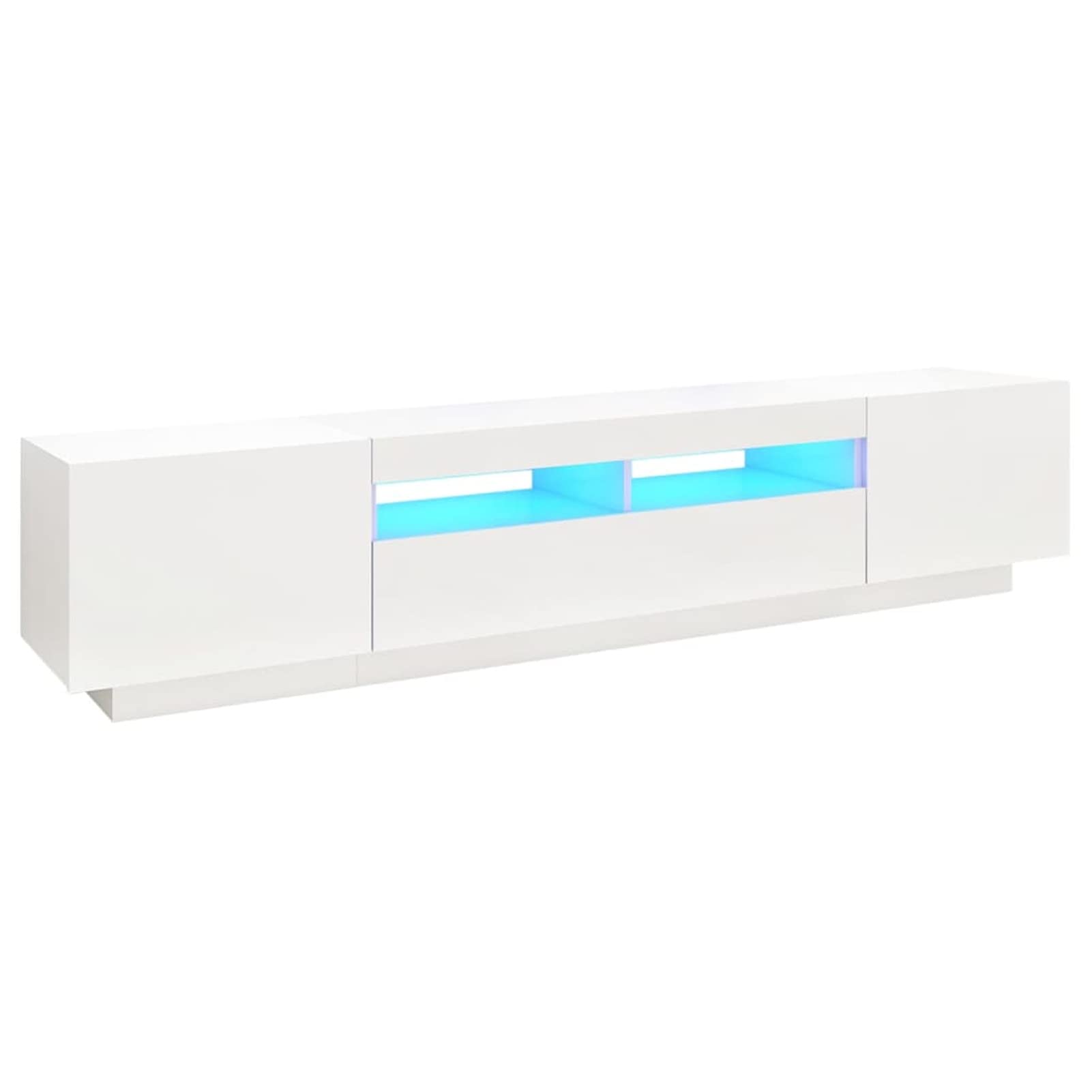 Stand TV LED Luci Moderno Cabina TV - Dettaglio