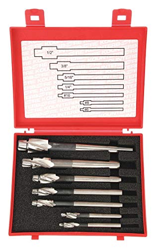 Counterbore Set, 1/32 Clearance, 7 PC