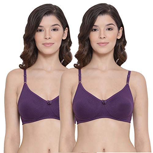 Image of Lyra Women's Cotton Non Padded Wire Free T Shirt Bra