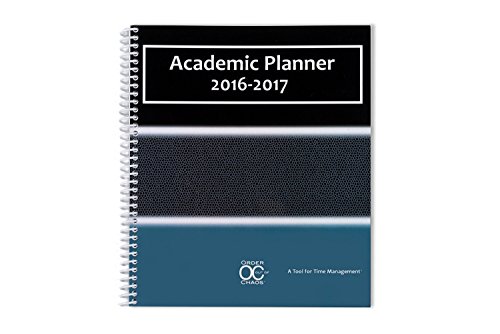 2021-2022 Academic Planner, A Tool for Time Management, Daily, Weekly & Monthly School Agenda for Keeping Students on Track & on Time, Size 8.5x8.25 (2017-2018, Green/Blue)