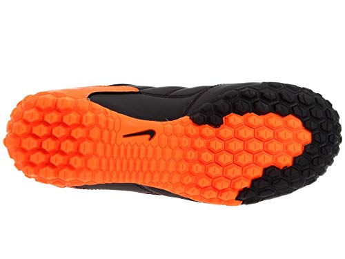 Nike Bomba Jr Turf Shoes (Us_Footwear_Size_System, Big_Kid, Numeric, Medium, Numeric_10_Point_5) Black/Orange #TOP3