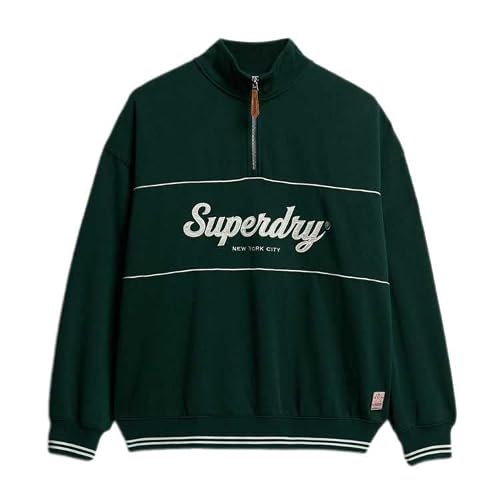 Sweatshirt 14 zip ample femme Superdry Country Club - vue 2