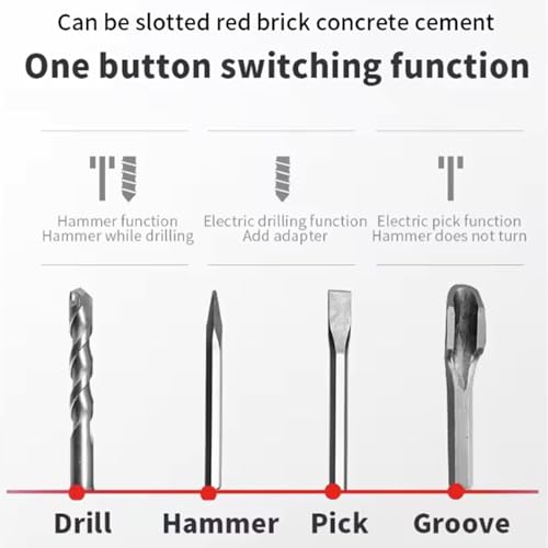 Perceuse à percussion pour percer des murs en béton sans effort - 4