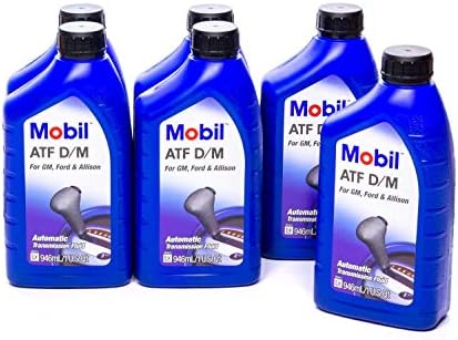 Mobil 1 123130 Transmission Fluid, 6 Quart, 1 Pack