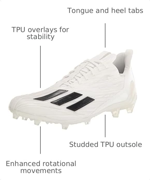 Image of Adidas Mens Adizero Football Cleats