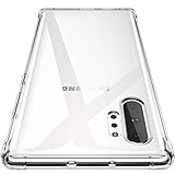 AINOYA Compatible with Galaxy Note 10+ Note 10 Plus Case, Clear Anti-Scratch Shock Absorption Cover Case for Samsung Galaxy Note 10 Plus - Crystal Clear (Transparent)