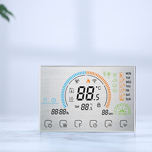 Thermostat intelligent LANRU avec écran tactile LCD programmable