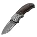 Boker 01MB178DAM Magnum Damascus Stubby Pocket Knife with 2 3/8 in. Blade, Brown