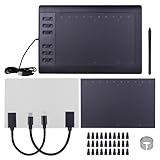 Fonctionnalité polyvalente : qu'il s'agisse de peinture artistique, de conception d'animation, d'édition d'images ou de saisie manuscrite, notre solution répond à une multitude de tâches. Connectez-le à votre PC/ordinateur portable/tablette/smartphone via un câble USB pour utiliser tout son potentiel.