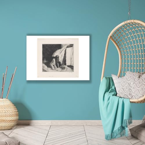 Impression d'art premium de Edward Hopper par Spiffing Prints, format Extra Large haut de gamme