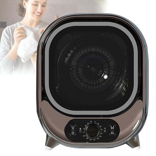 Secadora De Condensación Pequeña, Capacidad De 5 Kg, Portátil Y Compacta Para Apartamentos, Montaje En Pared Con Capacidad De Carga De 0,8 Kg(Electroplated blue)