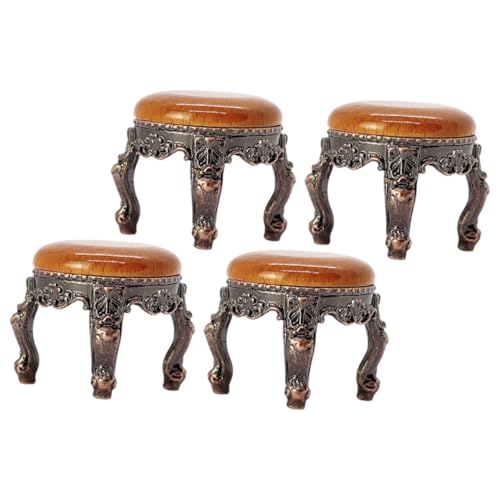 BESTonZON Mini Round Stool – Perfect for Dollhouse Scenes BESTonZON Mini Round Stool – Perfect for Dollhouse Scenes
