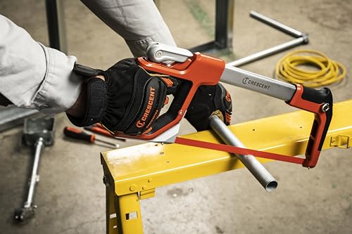 Crescent Ferramentas Serra de 30 cm de tensão rápida com alça de material duplo | CTHACK