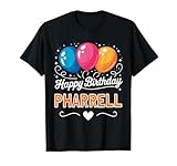 Ogni bambino che compie gli anni con il nome Pharrell, indipendentemente dall'età, sarà felice. Congratulazioni! Festeggiate e godetevi il tempo.