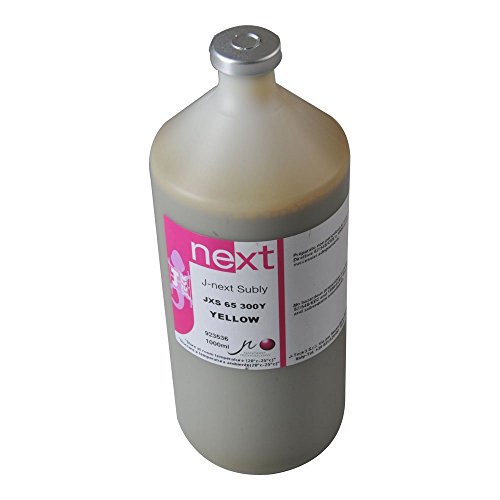 H-E 1 Liter J-Next Subly Jxs-65 Dye Sublimation Ink For Mimaki/Mutoh/Roland/Epson Printers - 1 Liter/Bottle/Color (K) #TOP7