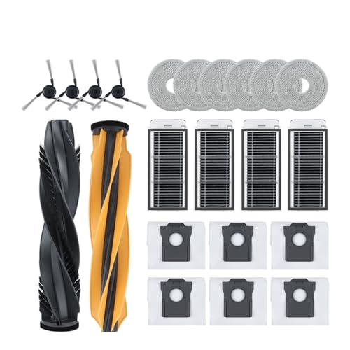 Dreame X50 Ultra/L50 Pro Ultra/L40s Pro Ultra/Mova V50 �^�󕔕i���C�����[���[�T�C�h�u���V Hepa �t�B���^�[���b�v�z�_�X�g�o�b�O�ƌ݊�������(RDT300)