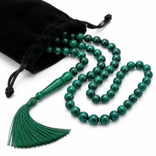 Image of Mandala Crafts Tasbih Muslim Prayer Beads 99 for Men & Women - Islamic Rosary Misbaha Tasbeeh Sibha - Zikr Dhikr Subha Beads for Ramadan Eid Gift