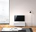 Produktbild SPECTRAL® Just-Racks TV-Lowboard JRL1104T mit Stoffklappe inkl. TV-Halterung, Breite 111 cm, Snow