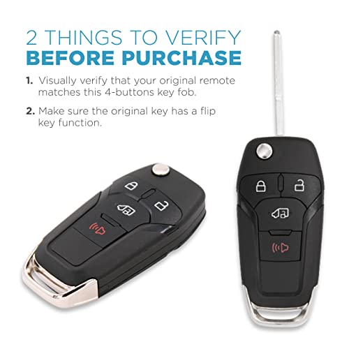 Llave remota para Ford Transit: soluciona la pérdida de mandos con este pack de 2 Keyless2Go 4