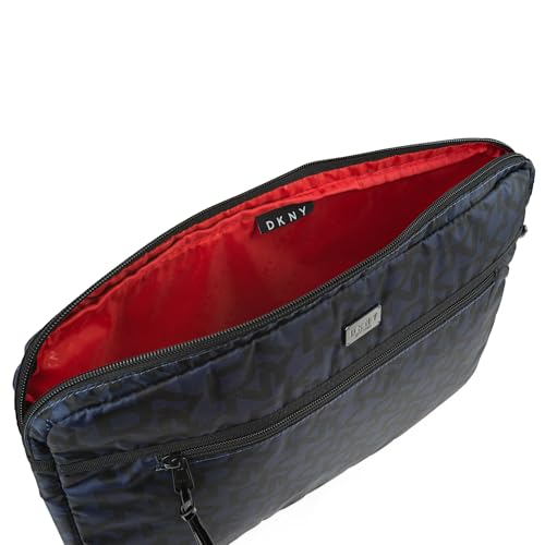 DKNY - Funda Portatil 15.6 Pulgadas: Funda Ordenador Portatil, Fundas Portatil, Funda Para Portatil, Protección Elegante, Indigo/Black - imagen 8