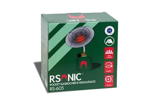 RSonic Réchaud à gaz de poche et élément chauffant