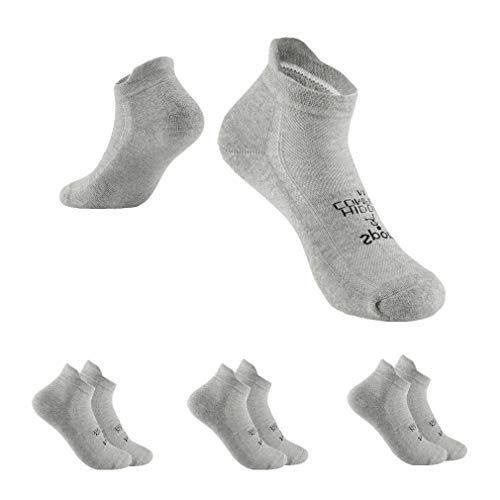 YouShow Sneaker Socken Herren Damen 3 Paar Sportsocken Kurze Halbsocken Quarter Schwarz Weiß Grau(Grau,43-46,L)