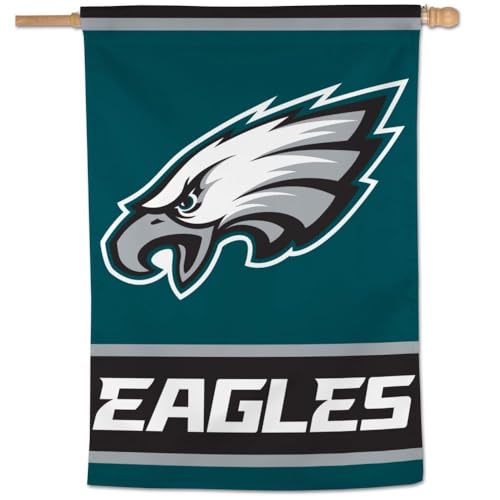 Drapeau vertical WinCraft NFL anti-décoloration pour support extérieur durable