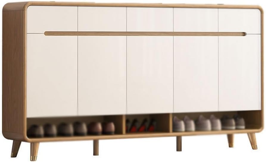 玄関オーガナイザーキャビネット 北欧 シンプル 玄関 靴 キャビネット ホーム リビングルーム 大容量 収納キャビネット ホールキャ