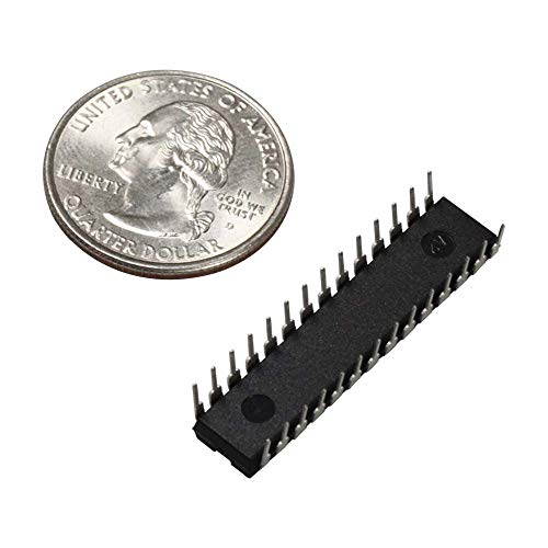 flashtree 10pcs Atmega328P-PU Atmega328p Microcontroller with Uno R3 Bootloader DIP28 - Thumbnail 4