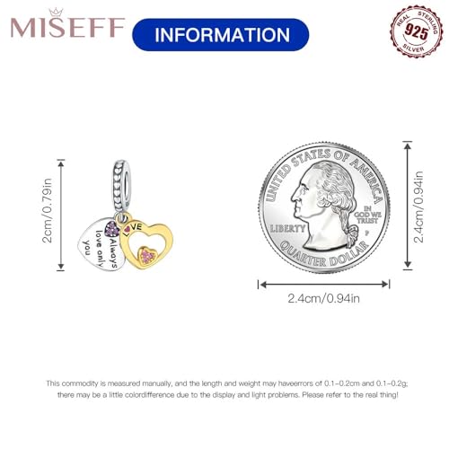 Abalorio de plata Lorram compatible con Pandora charm corazón S925 2