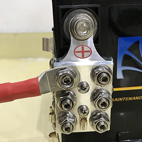 Barre de bloc de distribution pour sécuriser câbles batterie lithium - 7