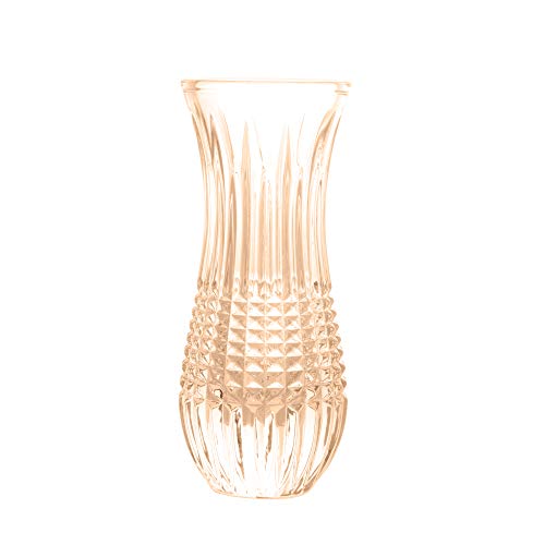 Vaso de Cristal Queen Âmbar 6cm x 15cm - Wolff