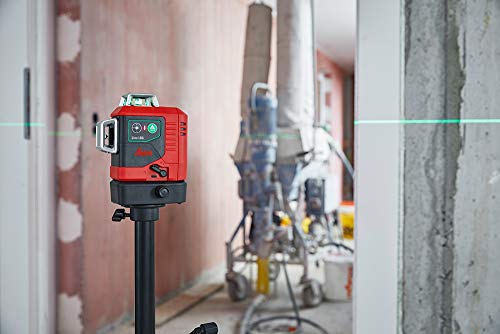 Leica Lino L6G: Nivel láser de línea de 3x360 grados con batería Li-Ion, cargador, adaptador magnético innovador y soporte para pared en una carcasa (láser verde, alcance de trabajo: 35 m) - imagen 11