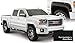 Bushwacker 40958-34 Onyx Black Fender Flare for GMC, (Set of 4)
