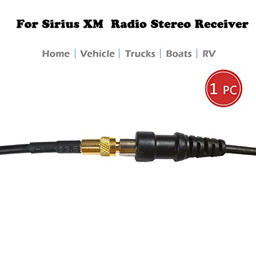 Anina 23\' XM Antenna Extension Cable for Sirius Home Vehicle Satellite Radio Stereo Receivers Tune Straight SMB Male to Straight SMB Female