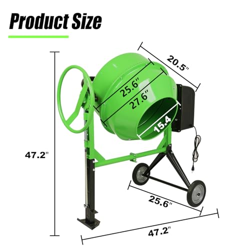 Lavoker Electric Concrete Mixer