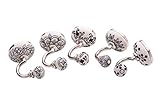 haken keramik Tolles Set mit 5 Haken in unterschiedlichen Dessins als Alternative zur klassischen Garderobe