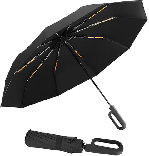 Image of ESPERO Umbrella, Umbrella For Rain Big Size, Automatic Open Windproof & UV Protection Anti-Slip Handle Lightweight 95% UV Block for Men, Women for Rain & Sun Coverage