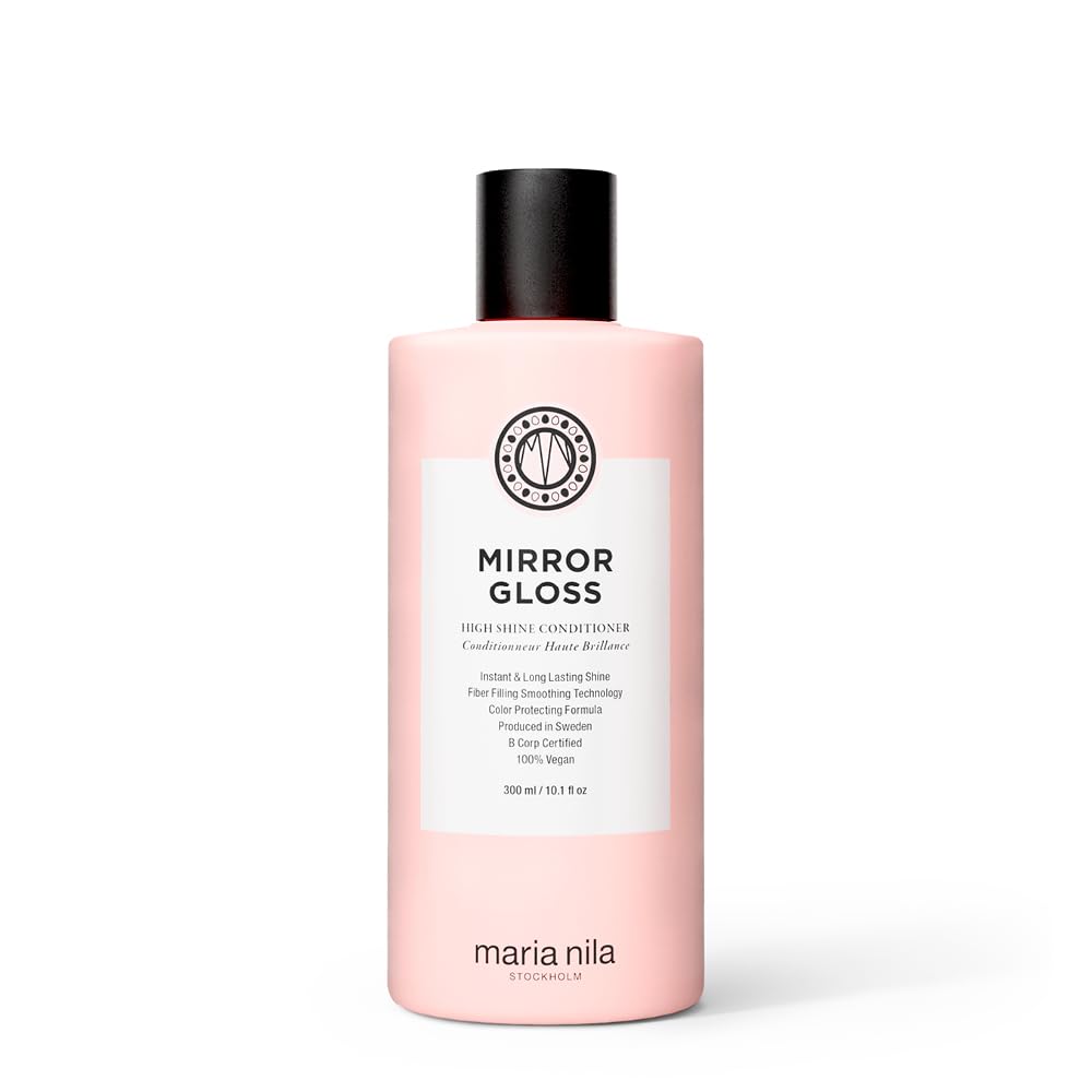 Maria Nila Mirror Gloss Conditioner for Shiny Glossy Hair 10.1 Fl Oz