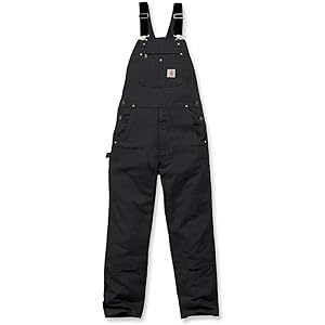 カーハート　オーバーオール　ブラック　32×30 Amazon.co.jp: [カーハート] DUCK UNLINED BIB OVERALLS BLACK
