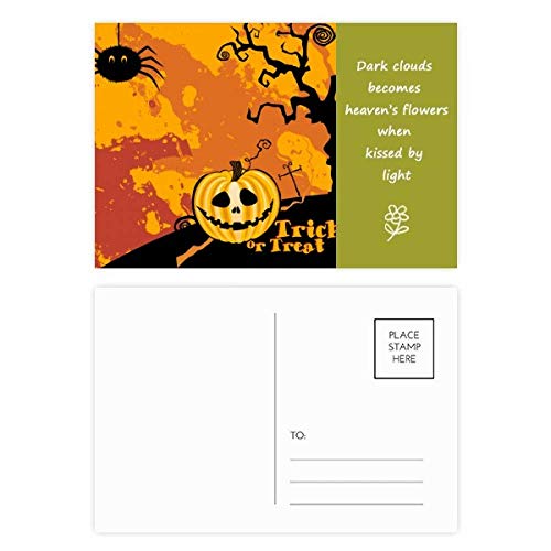 Tarjetas de agradecimiento de Halloween de Ghost Fear, la solución para tus notas de fiesta
