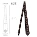 LKESMEOGP Dirt bike motocross usa flag Fashion Tie for Men and Boy Novelty Fun Full Print Men's Necktie