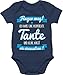 Produktbild Shirtracer Statement Sprüche Baby - Ich Habe eine verrückte Tante Blau - 3/6 Monate - Navy Blau - windeltorte Junge zur Geburt - BZ10 - Baby Body Kurzarm für Jungen und Mädchen