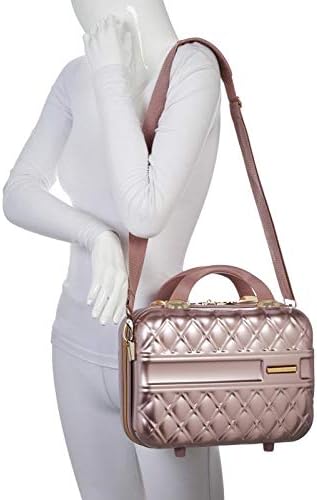 review Marcy McKenna 2-in-1 Essentials Beauty Case - Mocha Python